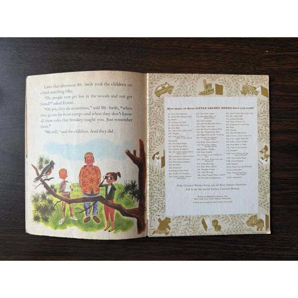 Smokey Bear and the Campers LGB 423 1971 S Quentin Hyatt Mel Crawford HC